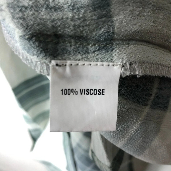 New Conditions Apply Anthropologie Plaid Viscose Mini Dress Size Small - Picture 5 of 7